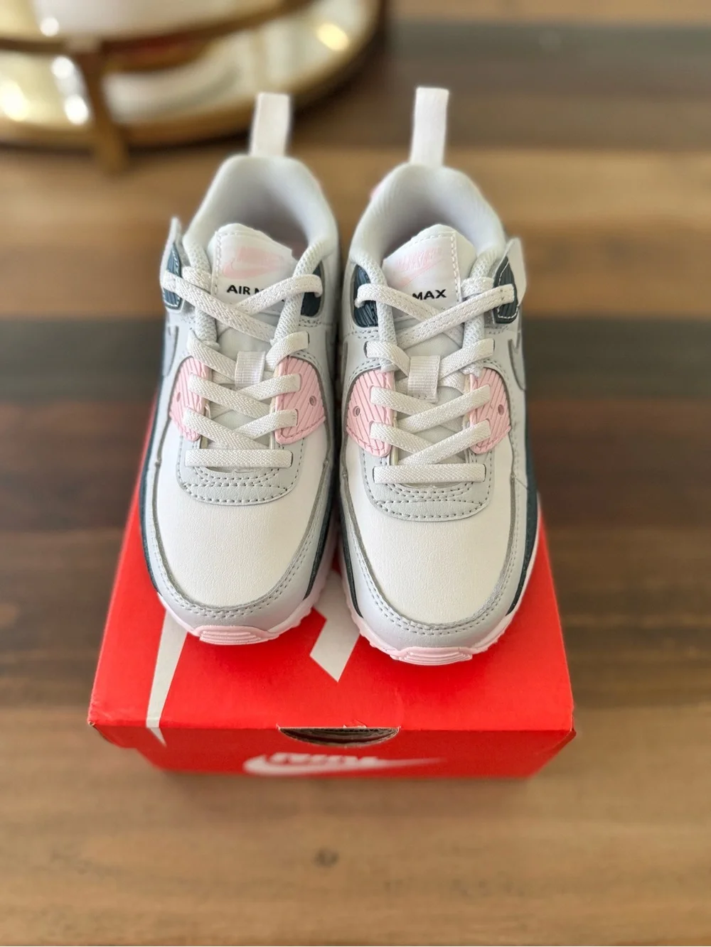 Nike Kids Air Max Sneaker - Pink, Black, White